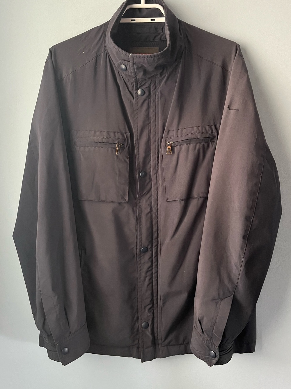 Prada Linea Rossa SGV848 Men's Navy Technical Jacket Size IT 52 L